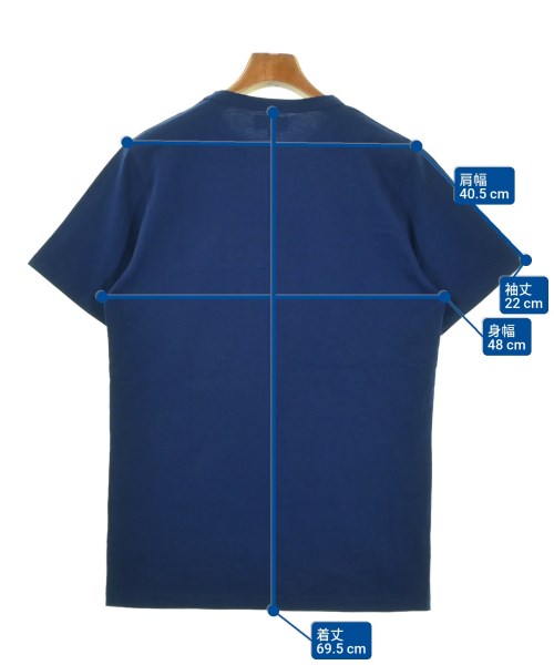 Agnes b. homme（アニエスベーオム）Tシャツ・カットソー 青 サイズ:1(S位) メンズ/2200680318091
