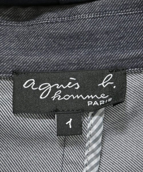Agnes b. homme（アニエスベーオム）ジャケット 紺 サイズ:1(S位) メンズ/2200686005025
