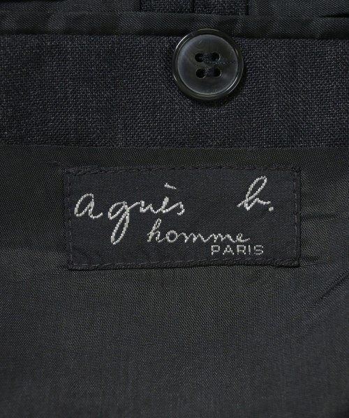 Agnes b. homme（アニエスベーオム）ジャケット 黒 サイズ:48(L位) メンズ/2200687344222