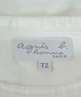 Agnes b. homme（アニエスベーオム）Tシャツ・カットソー 白 サイズ:2(M位) メンズ/2200688215095