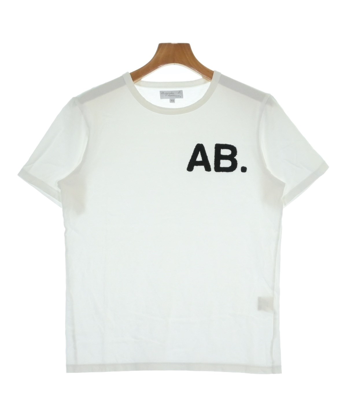 agnes b. HOMMEアニエスベー スキッパー長袖カットソーFRANCE製 Agnes b. homme（アニエスベーオム）Tシャツ・カットソー 白 サイズ:2
