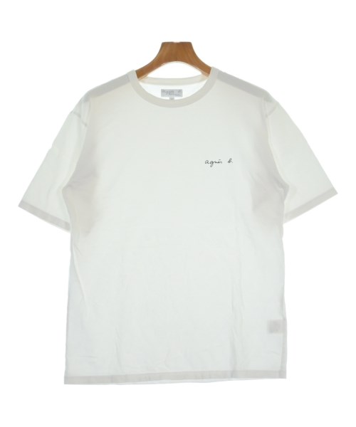 Agnes b. homme(アニエスベーオム)Tシャツ・カットソー 白 サイズ:1(S位)/2200688215156