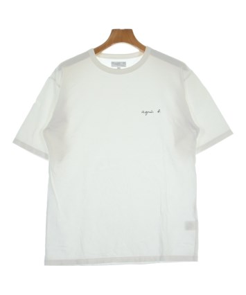 agnes b. HOMME アニエスベー オム ジップアップ カットソー Agnes b. homme（アニエスベーオム）Tシャツ・カットソー 白 サイズ:1
