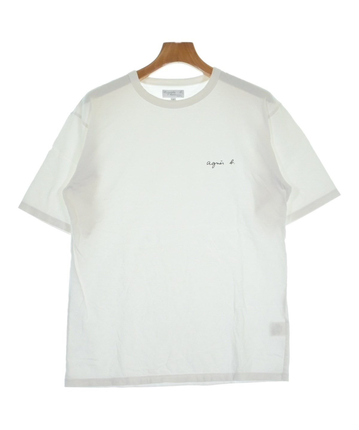 Agnes b. homme（アニエスベーオム）Tシャツ・カットソー 白 サイズ:1