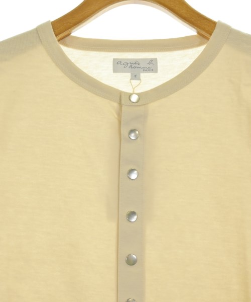 Agnes b. homme（アニエスベーオム）Tシャツ・カットソー ベージュ サイズ:1(S位) メンズ/2200688782016