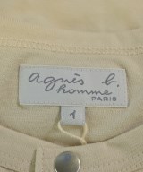 Agnes b. homme（アニエスベーオム）Tシャツ・カットソー ベージュ サイズ:1(S位) メンズ/2200688782016