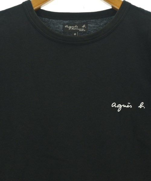 Agnes b. homme（アニエスベーオム）Tシャツ・カットソー 黒 サイズ:0(XS位) メンズ/2200688782023