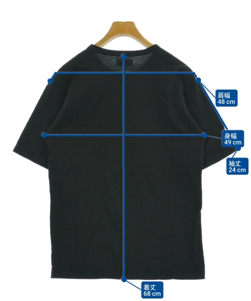 Agnes b. homme（アニエスベーオム）Tシャツ・カットソー 黒 サイズ:0(XS位) メンズ/2200688782023