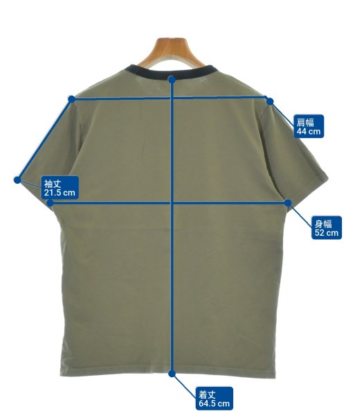 Agnes b. homme（アニエスベーオム）Tシャツ・カットソー カーキ サイズ:3(L位) メンズ/2200689403163