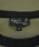 Agnes b. homme（アニエスベーオム）Tシャツ・カットソー カーキ サイズ:3(L位) メンズ/2200689403163