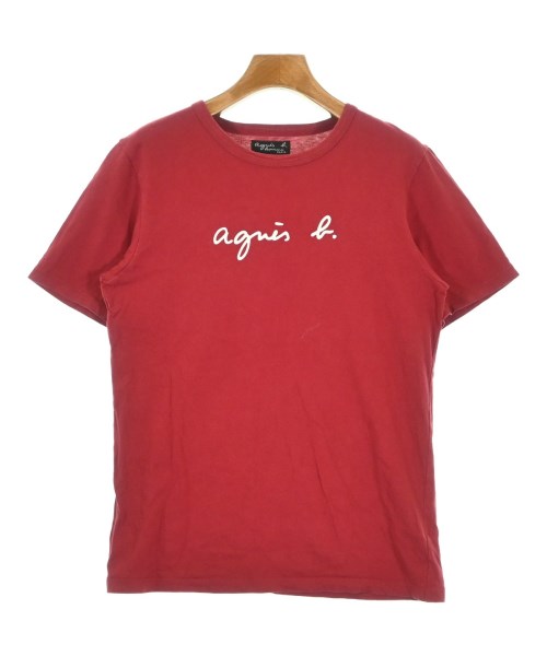 Agnes b. homme(アニエスベーオム)Tシャツ・カットソー 赤 サイズ:1(S位)/2200690777024