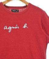 Agnes b. homme（アニエスベーオム）Tシャツ・カットソー 赤 サイズ:1(S位) レディース/2200690777024