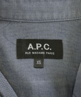A.P.C.（アーペーセー）カジュアルシャツ 紺 サイズ:XS メンズ/2200472952021