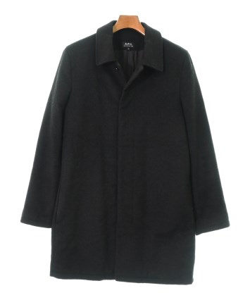 【美品】A.P.C. ステンカラーコート XS グレー A.P.C.(アーペーセー) コートその他(メンズ) - 海外通販のBUYMA