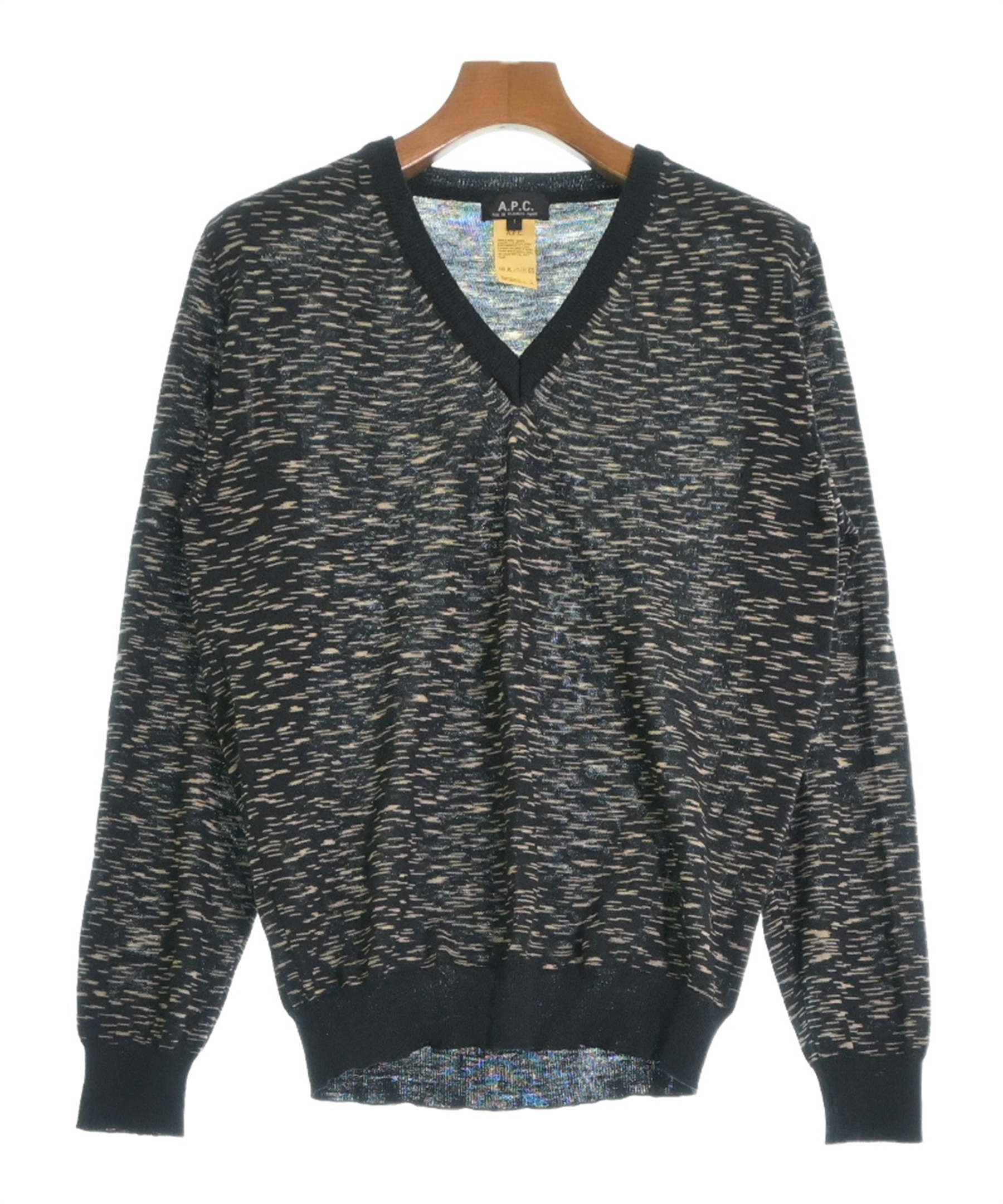 A.P.C.（アーペーセー）ニット・セーター 黒 サイズ:1(S位