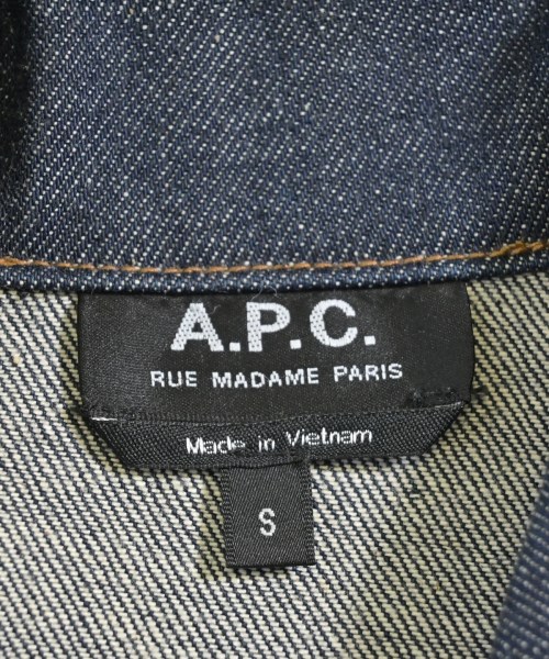 A.P.C.（アーペーセー）デニムジャケット 紺 サイズ:S メンズ/2200635788016