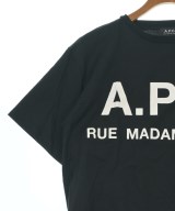 A.P.C.（アーペーセー）Tシャツ・カットソー 黒 サイズ:S メンズ/2200621092110