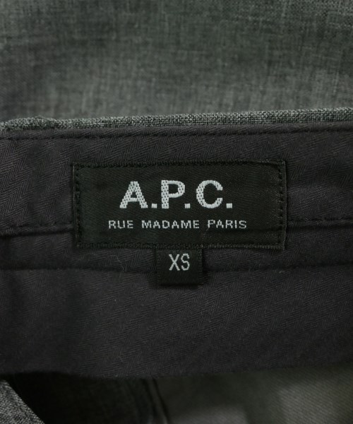 A.P.C.（アーペーセー）スラックス グレー サイズ:XS メンズ/2200635534088