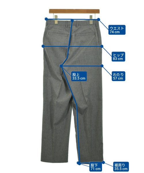 A.P.C.（アーペーセー）スラックス グレー サイズ:XS メンズ/2200635534088