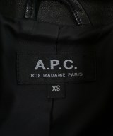 A.P.C.（アーペーセー）ライダース 黒 サイズ:XS メンズ/2200636518025