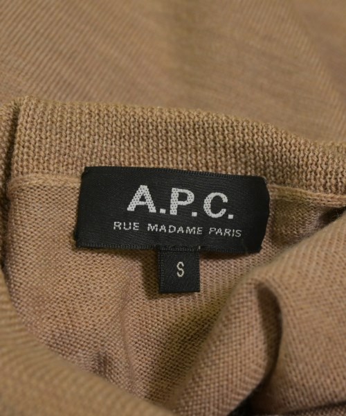 A.P.C.（アーペーセー）ニット・セーター ベージュ サイズ:S メンズ/2200636717015