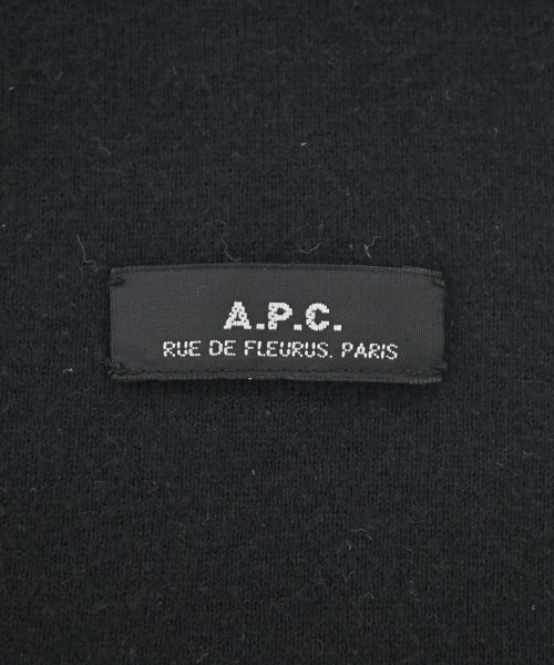 A.P.C.（アーペーセー）マフラー 黒 サイズ:- メンズ/2200636864047