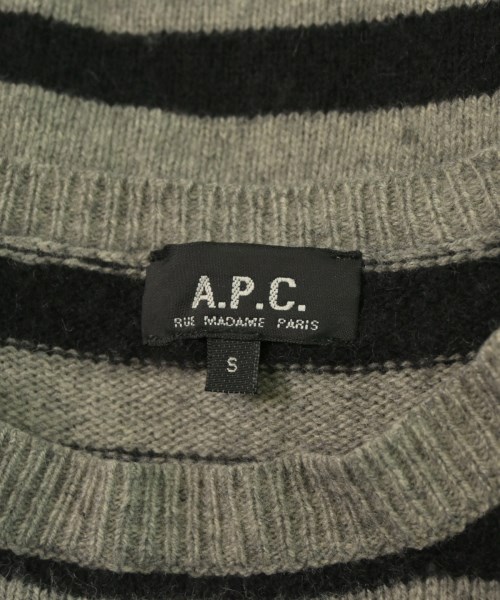 A.P.C.（アーペーセー）ニット・セーター グレー サイズ:S メンズ/2200637749053