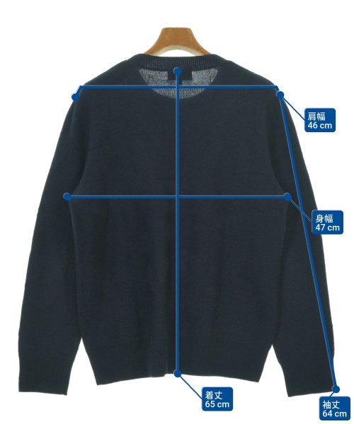 A.P.C.（アーペーセー）ニット・セーター 紺 サイズ:M メンズ/2200609208304