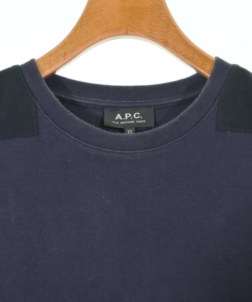 A.P.C.（アーペーセー）Tシャツ・カットソー 紺 サイズ:XS メンズ/2200631461203