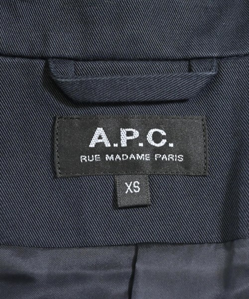 A.P.C.（アーペーセー）テーラードジャケット 紺 サイズ:XS メンズ/2200638207163