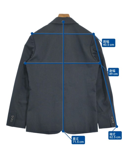A.P.C.（アーペーセー）テーラードジャケット 紺 サイズ:XS メンズ/2200638207163