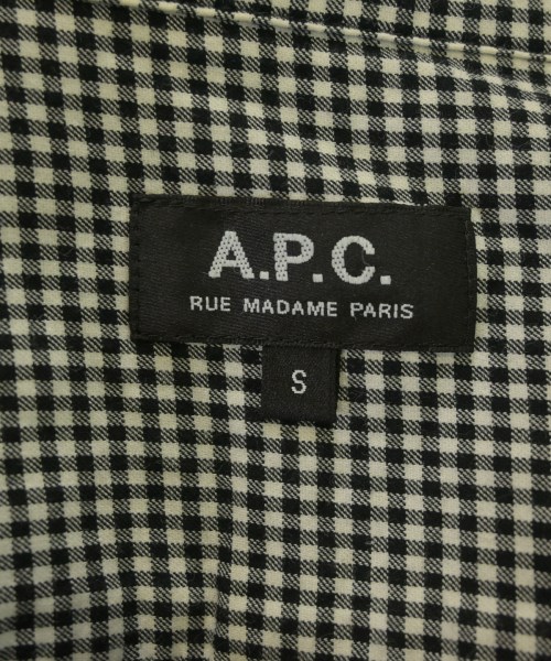 A.P.C.（アーペーセー）カジュアルシャツ 黒 サイズ:S メンズ/2200638358124