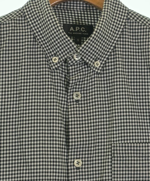 A.P.C.（アーペーセー）カジュアルシャツ 黒 サイズ:S メンズ/2200638358124