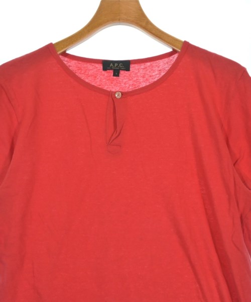 A.P.C.（アーペーセー）Tシャツ・カットソー 赤 サイズ:S メンズ/2200638374032