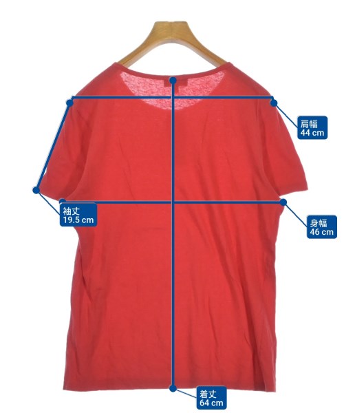 A.P.C.（アーペーセー）Tシャツ・カットソー 赤 サイズ:S メンズ/2200638374032