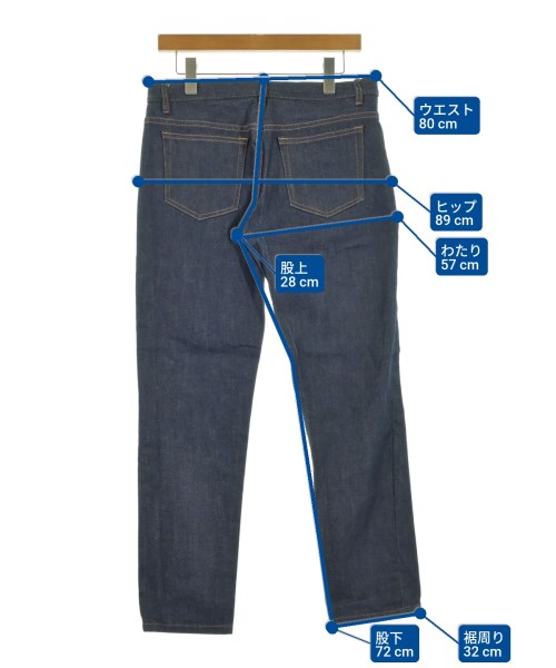 A.P.C.（アーペーセー）デニムパンツ 紺 サイズ:31(M位) メンズ/2200638861037