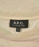 A.P.C.（アーペーセー）Tシャツ・カットソー ベージュ サイズ:L メンズ/2200625187065