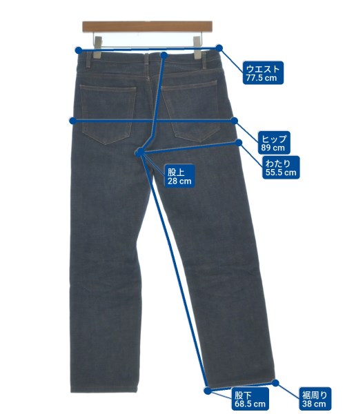 A.P.C.（アーペーセー）デニムパンツ 紺 サイズ:29(S位) メンズ/2200625187089