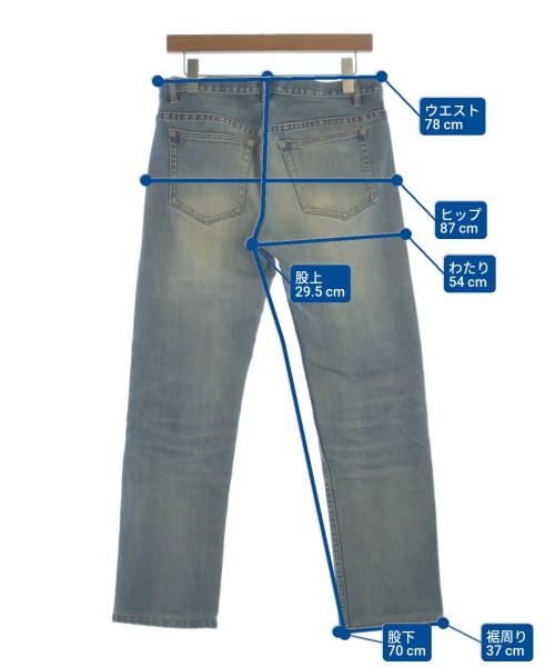 A.P.C.（アーペーセー）デニムパンツ 青 サイズ:29(S位) メンズ/2200625187133