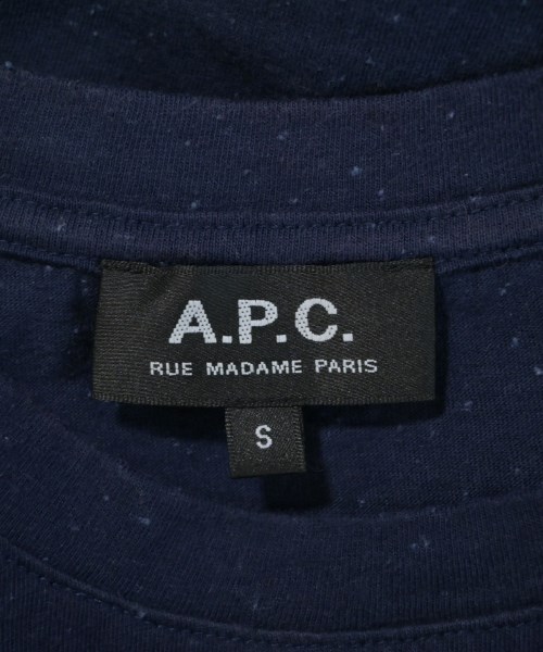 A.P.C.（アーペーセー）Tシャツ・カットソー 紺 サイズ:S メンズ/2200639327099