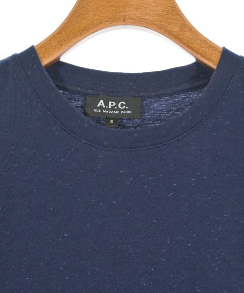 A.P.C.（アーペーセー）Tシャツ・カットソー 紺 サイズ:S メンズ/2200639327099