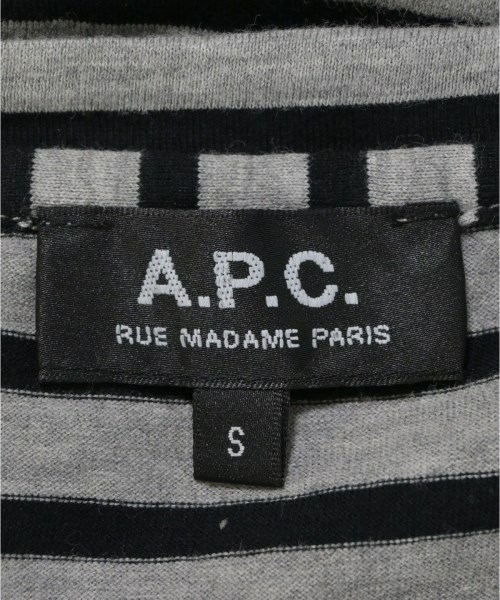 A.P.C.（アーペーセー）Tシャツ・カットソー グレー サイズ:S メンズ/2200639327105