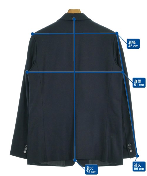 A.P.C.（アーペーセー）テーラードジャケット 紺 サイズ:M メンズ/2200637927062