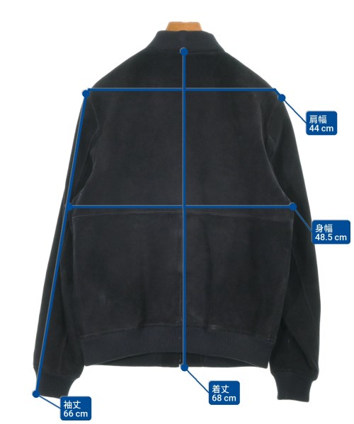 A.P.C.（アーペーセー）ライダース 黒 サイズ:S メンズ/2200637927093