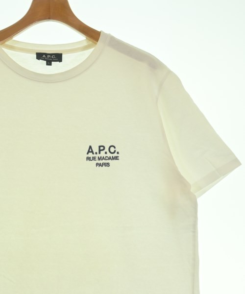 A.P.C.（アーペーセー）Tシャツ・カットソー 白 サイズ:L メンズ/2200625628032