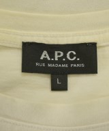 A.P.C.（アーペーセー）Tシャツ・カットソー 白 サイズ:L メンズ/2200625628032