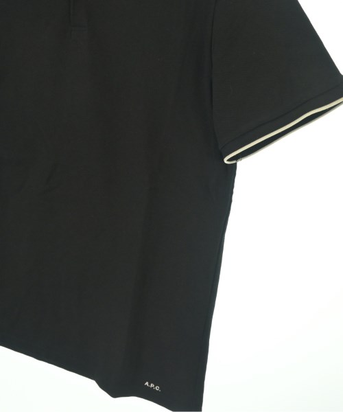 A.P.C.（アーペーセー）ポロシャツ 黒 サイズ:S メンズ/2200628742056
