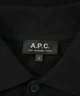 A.P.C.（アーペーセー）ポロシャツ 黒 サイズ:S メンズ/2200628742056