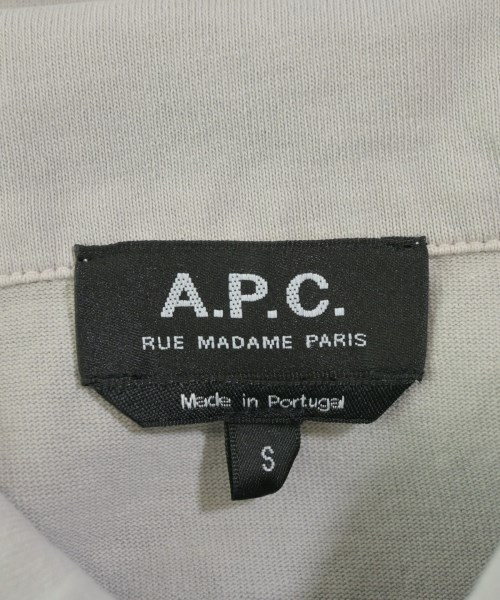 A.P.C.（アーペーセー）ポロシャツ グレー サイズ:S メンズ/2200628742070