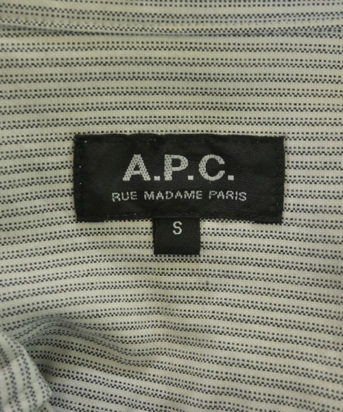 A.P.C.（アーペーセー）カジュアルシャツ グレー サイズ:S メンズ/2200628742094